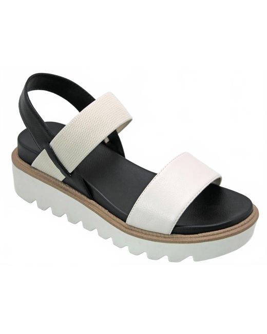 MIA Black Jene Sneaker Bottom Sandal