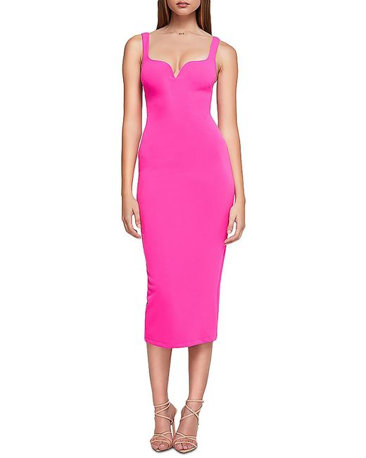 Nookie Pink Semi-formal Sweetheart Neckline Cocktail And Party Dress