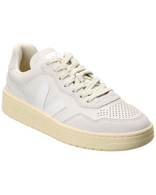 Veja White V-90 O.t. Leather Sneaker