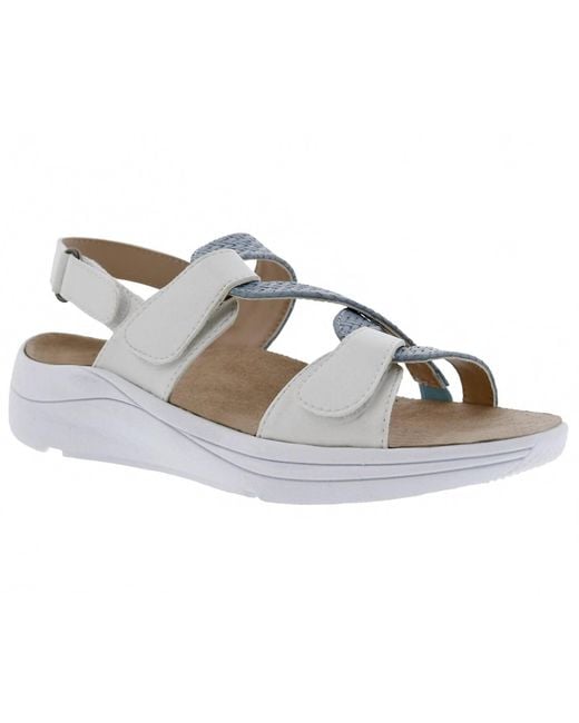 Drew Metallic Serenity Sandals