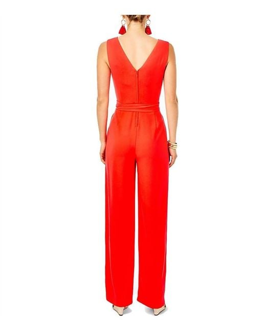 Lilly Pulitzer Red Jannah Jumpsuit