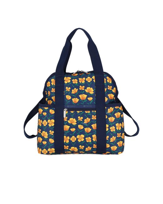 LeSportsac Blue Double Trouble Backpack