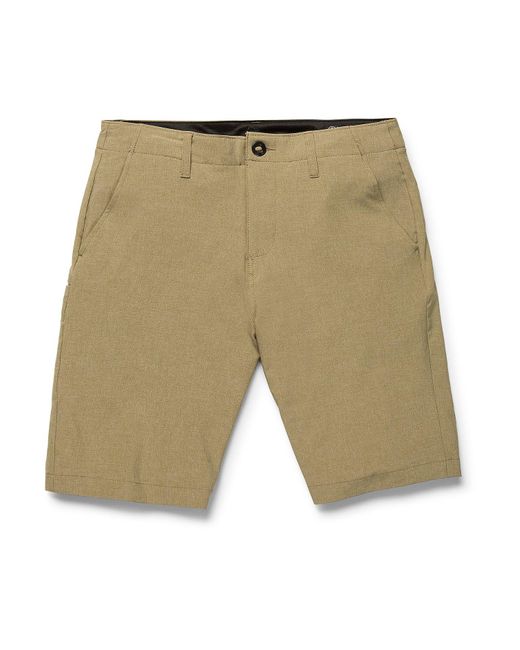 Volcom Natural Kerosene Hybrid Shorts - Khaki for men