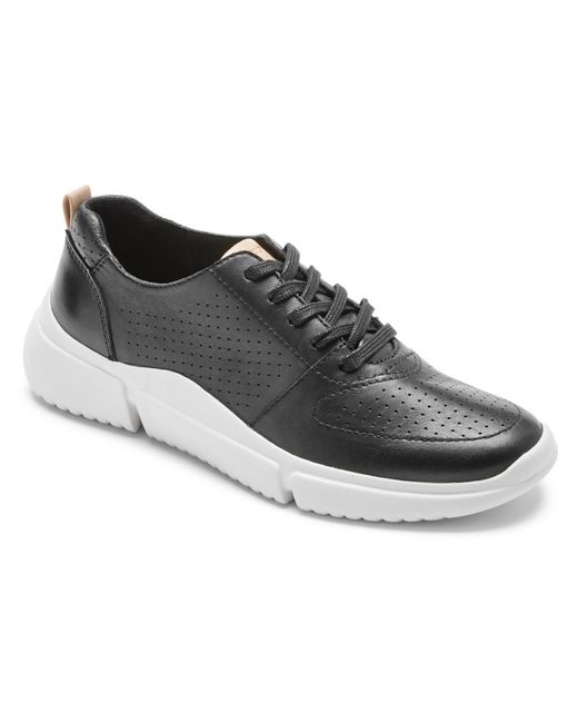 Rockport Black Leather Lifestyle Casual And Fashion Sneakers