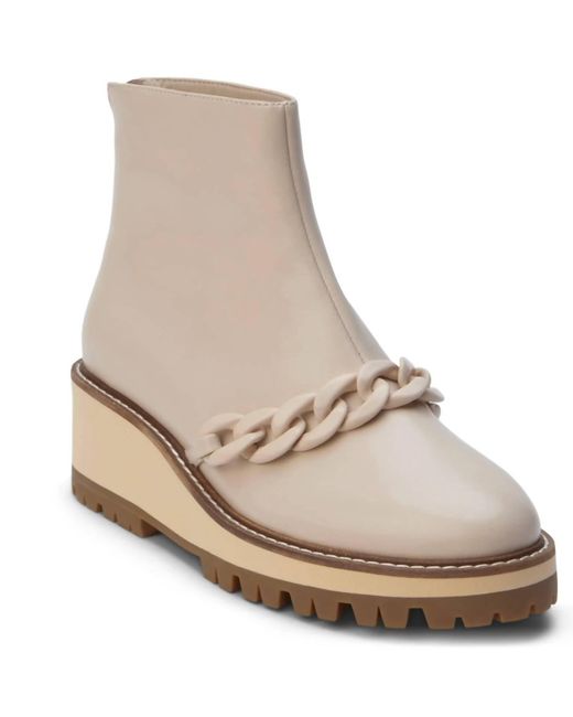 Matisse Natural Sycamore Wedge Bootie