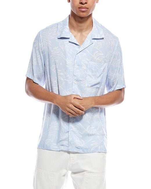 Onia Blue Shirt for men