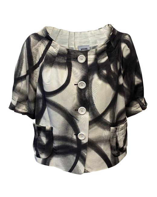 Moschino Black Cheap And Chic Button-Down Blouse