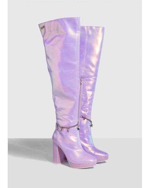 Sparkl Fairy Couture Purple Naomi Boot