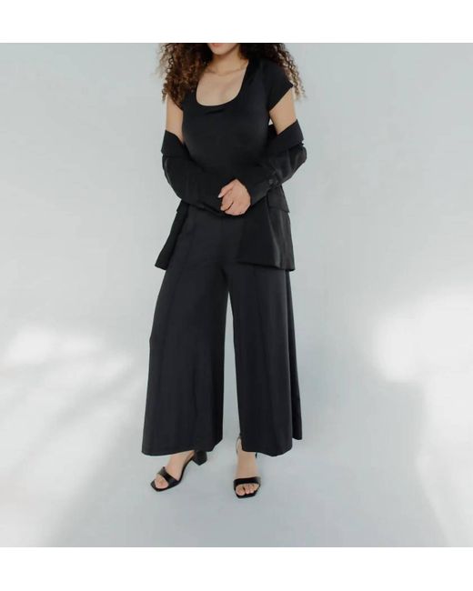 Savra√© Black Rae Tailored Jumpsuit