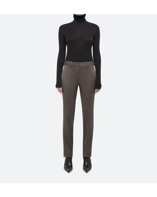 Helmut Lang Black Combo Slim Pant Suit