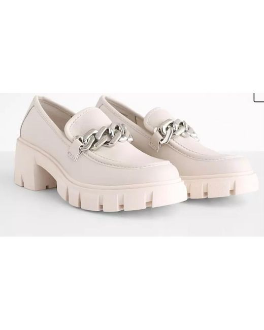 Madden Girl Hoxtonn Loafer In Bone in Black Lyst