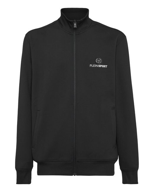 Philipp Plein Black Jogging Jacket for men