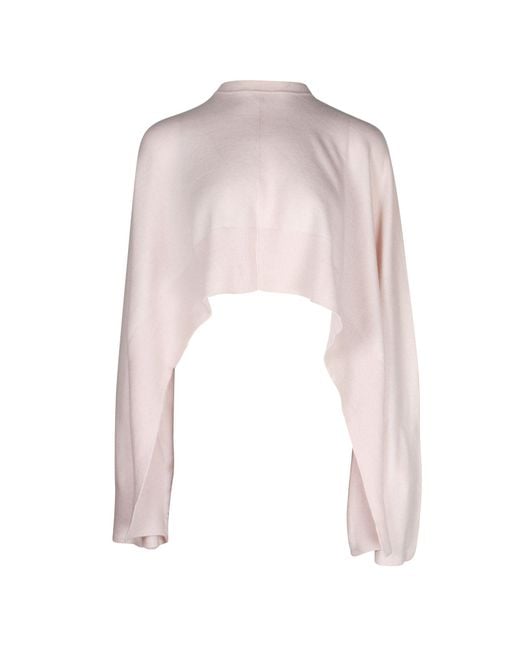 Jil Sander Pink Shawl Top