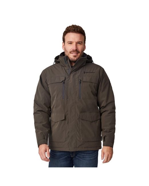 Free Country Brown Fieldsman Work Jacket for men