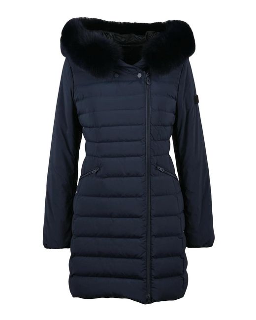 Peuterey Blue Polyamide Seriola Down Jacket