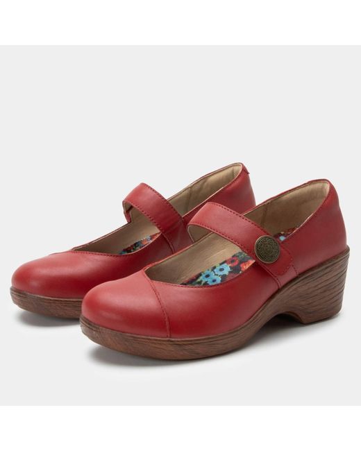 Alegria Red Sofi Shoe