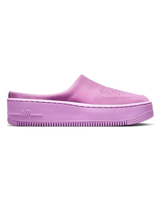 Nike Purple Lifestyle Platform Slide Slippers