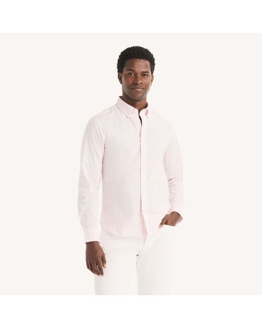 nautica slim fit wrinkle-resistant dress shirt Embroidered Maxi Dress – Scotch & Soda main image 0