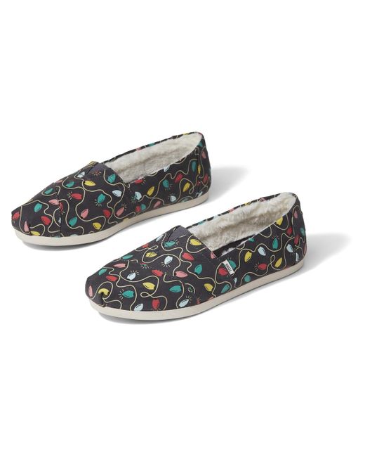 TOMS Multicolor Alpargata Printed Flats Fashion Loafers