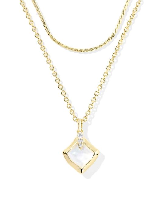 Kendra Scott Metallic Joelle Strand Necklace