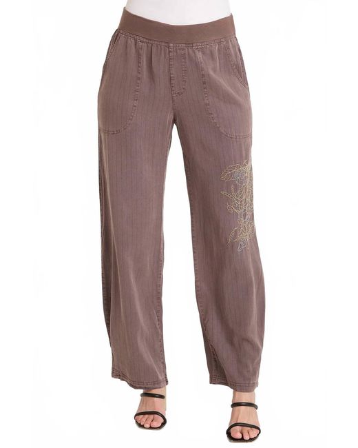 XCVI Brown Carell Pant