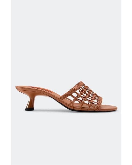 Simon Miller Brown Knotted Beep Heel