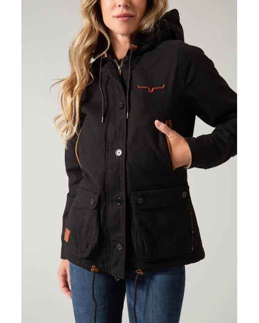 Kimes Ranch Black All Weather Anorak Jacket