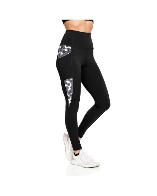 Body Glove Margherita Cut And Sew Print With Pocket Detail In Black Lyst