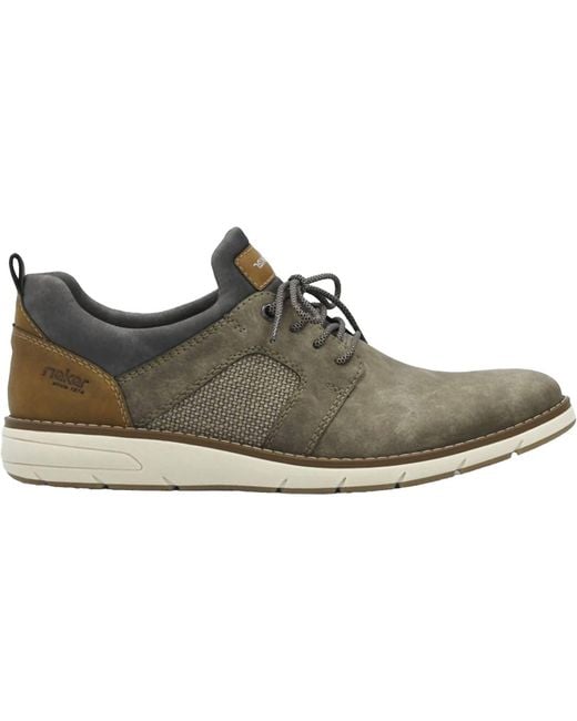 Rieker Gray Dustin 51 Synthetic Boots for men