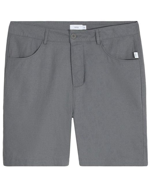Onia Stretch Linen-blend Traveler Short 