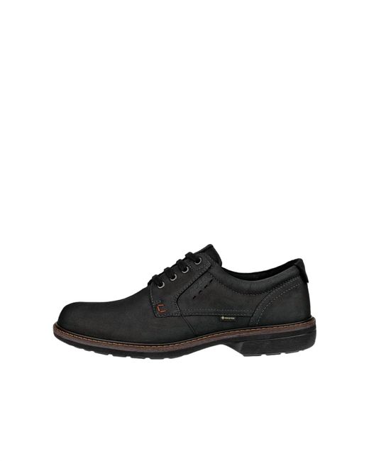 Ecco Black Turn Derby Shoe for men