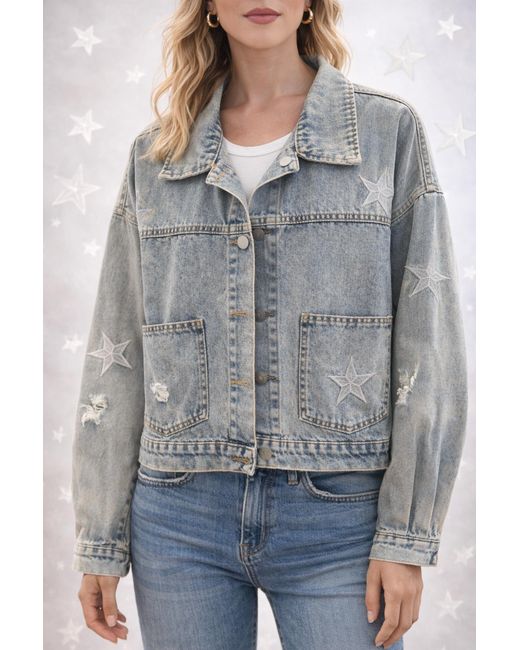 Nash Grey Gray Star Struck Jacket
