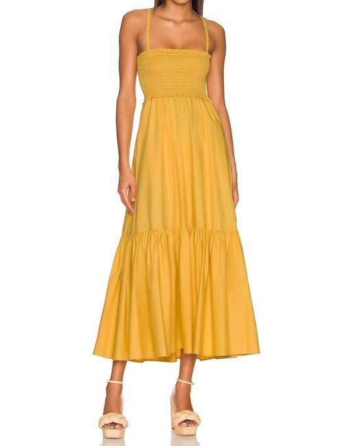 A.L.C. Yellow Austyn Dress