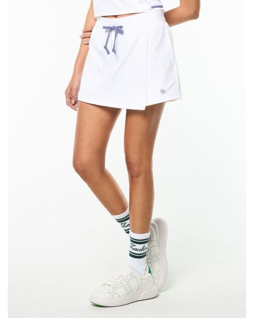 Sergio Tacchini White Agata Wrap Skort