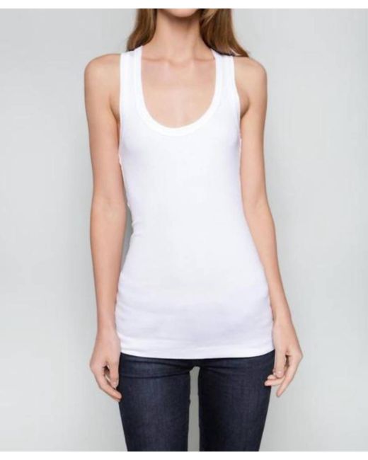 Crown Jewel White Renton Racerback Tank
