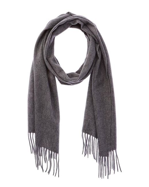 Phenix Blue Woven Cashmere Solid Scarf