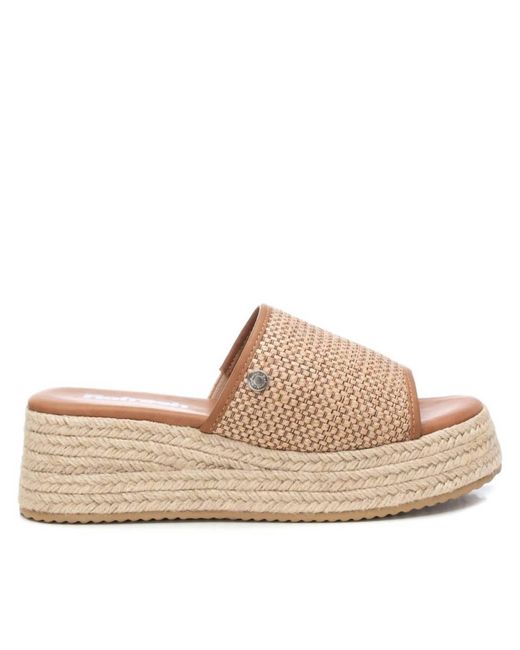 Xti Natural Wedge Sandals