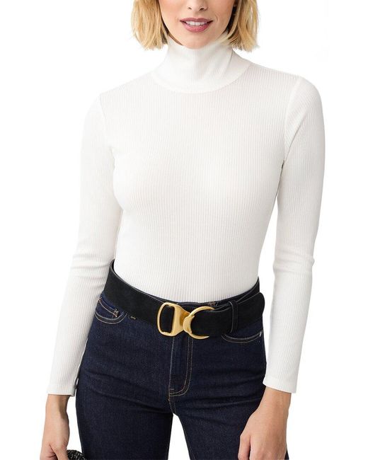 J.McLaughlin White Knit Top