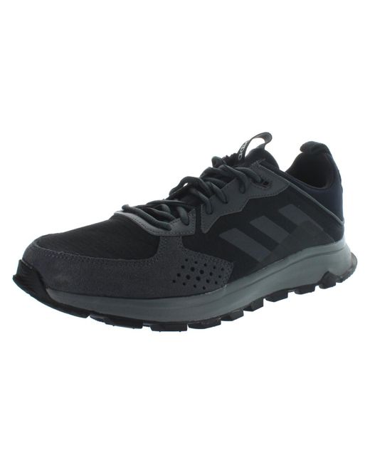 adidas Response Trail Mesh Cloudfoam Running Shoes in Black for Men | Lyst