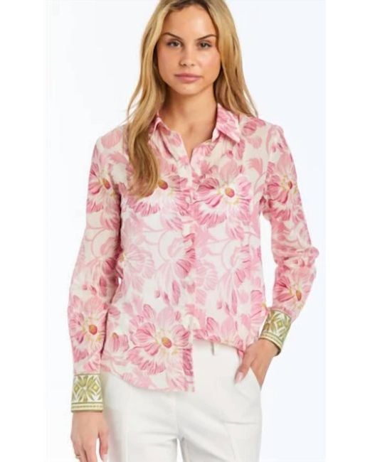 Drew Pink Natalee Blouse