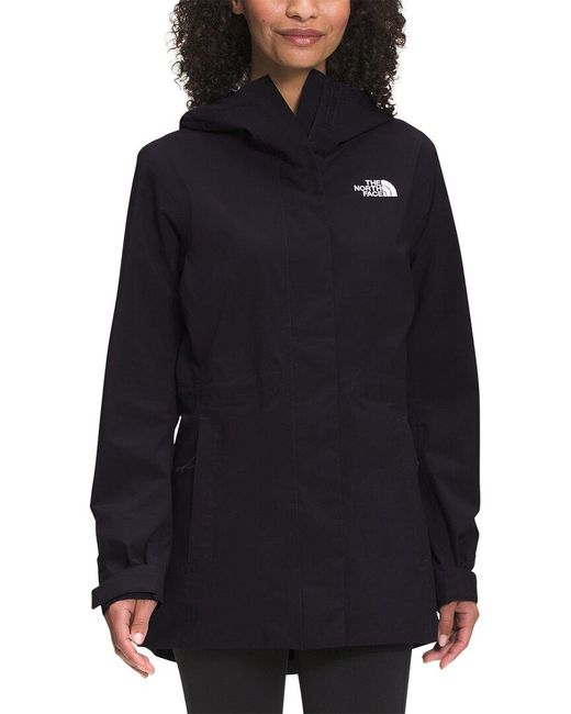 The North Face City Breeze Rain Jacket in Blue | Lyst