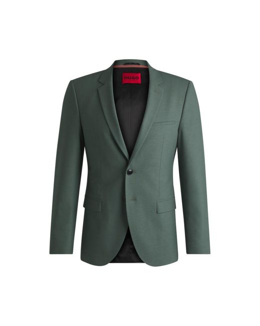 HUGO Green Extra-Slim-Fit Suit Jacket for men