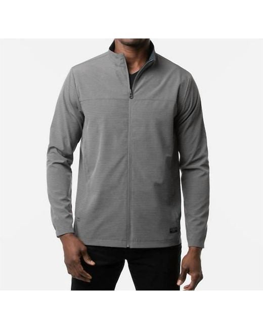 Travis Mathew Gray Capetown Jacket for men