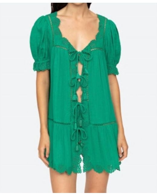 Sea Green Mae Coverup Dress