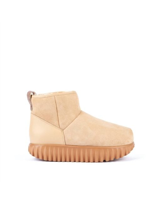 4Ccccees Natural Waffo Nui Ankle Boot