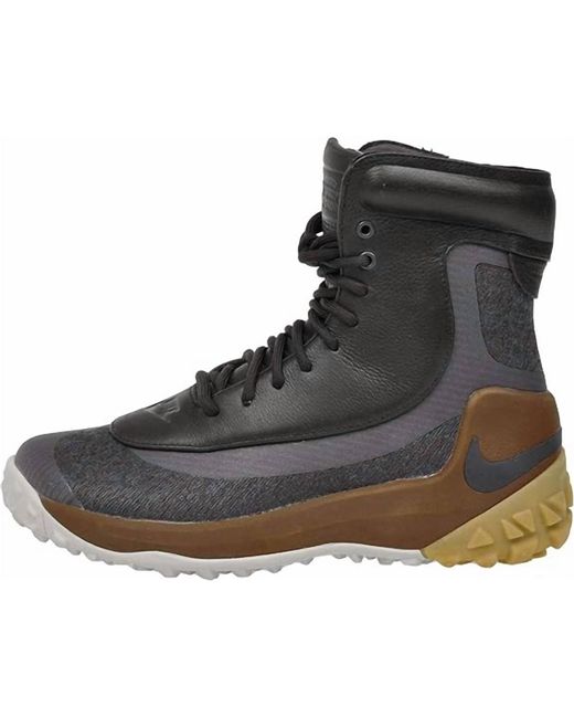 Nike Black Zoom Kynsi Jacquard Waterproof Boot