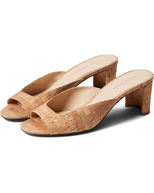 Pelle Moda Brown Mika Cork Heel