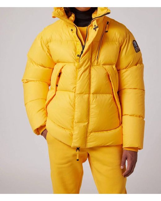 Parajumpers Yellow Cloud Jacket for men