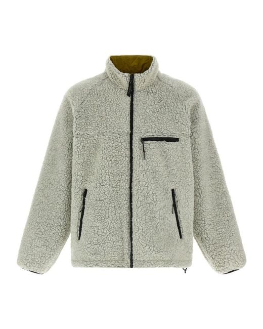 Gramicci Gray Reversible Sherpa' Jacket for men