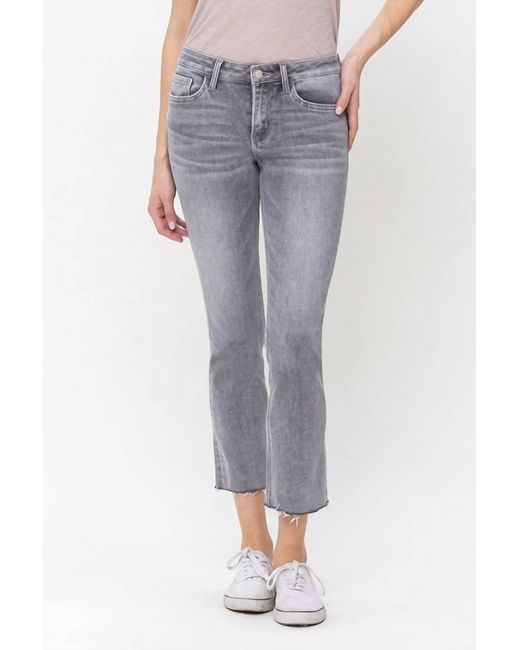 Eleanor Crop Straight Jean (Flying Monkey)